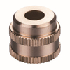 Stainless steel prototyping CNC machining part with hobbing
