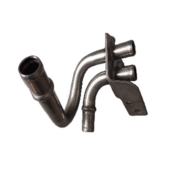 Steel pipe bending & welding part