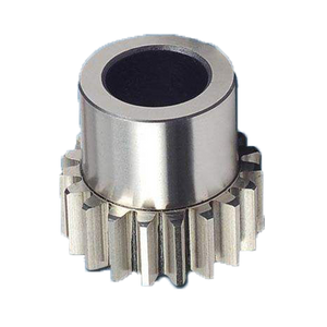 Stainles steel prototyping part with hobbing