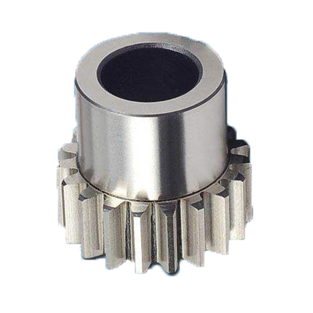 Stainles steel prototyping part with hobbing