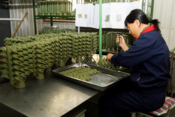 Precision investment casting workshop